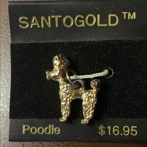 Santogold Poodle charm 1990s